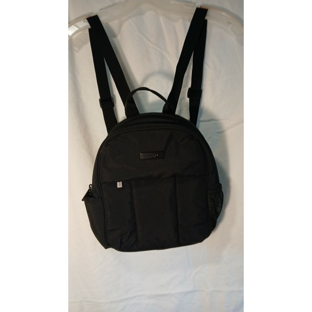 Reebok Womens Pippa Mini Backpack Black Quilted Nylon Bag Adjustable Straps